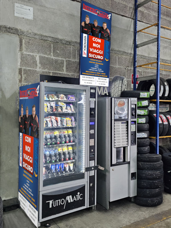 distributori automatici - Brandizzazione distributori automatici